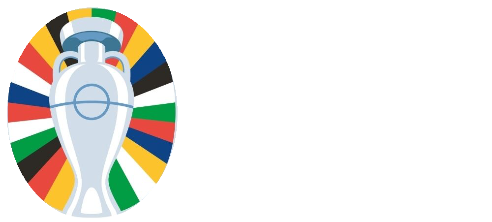 UEFA EURO 2024 Germany Logo mit Pokal